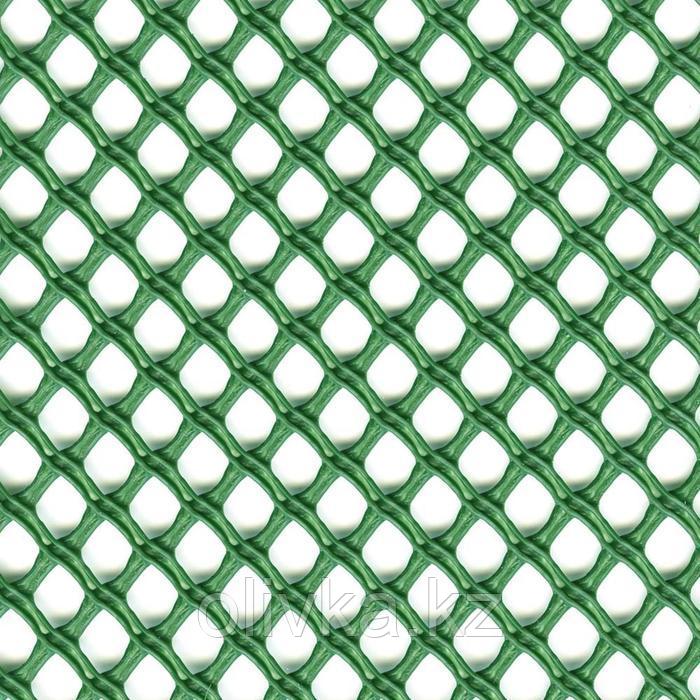 Сетка садовая, 1 × 5 м, ячейка 1,3 × 1,5 см, пластик, зелёная, AIRY