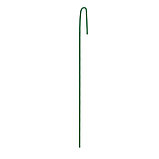 Колышек универсальный, h = 40 см, ножка d = 0.3 см, набор 10 шт., зелёный, фото 2