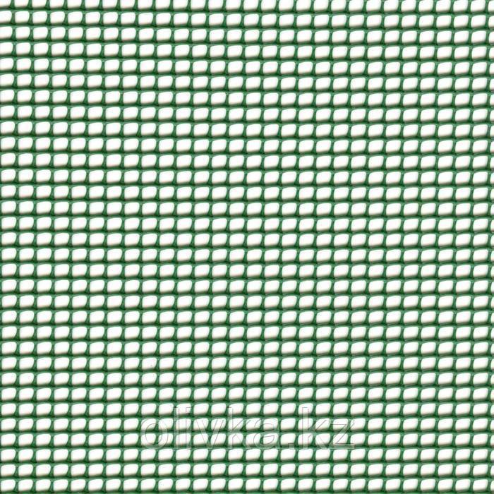Сетка садовая, 1 × 25 м, ячейка 0,6 × 0,5 см, пластик, зелёная, CUADRADA 05