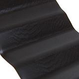 Лента бордюрная, 0.15 × 9 м, толщина 0.7 мм, гофра, коричневая, фото 3