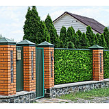 Фотобаннер, 250 × 150 см, с фотопечатью, люверсы шаг 1 м, «Зелёная изгородь», фото 2