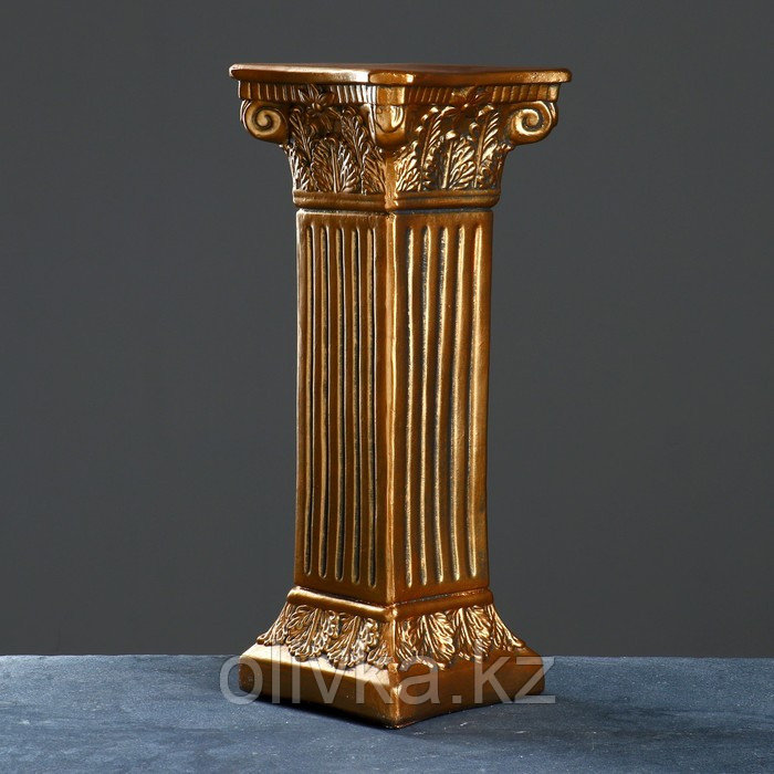 Колонна "Античная", бронза 65х27см