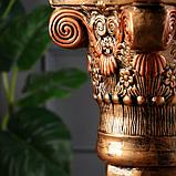 Подставка напольная "Колонна Акрополь" цвет бронзовый, 75 см, микс, фото 3