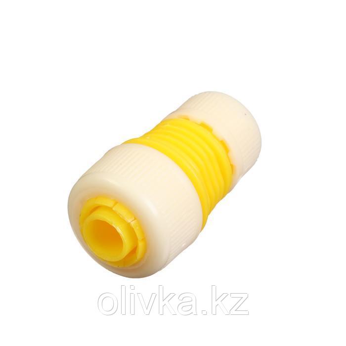 Муфта-соединитель, 1/2" (12 мм) – 3/4" (19 мм), цанга, ABS-пластик