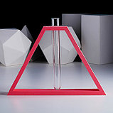 Рамка-ваза "Пирамида", 28,5 х 18,5 см, розовый, фото 2