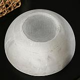 Кашпо круглое из гипса «Эстетика», цвет серый, 20 × 8.5 см, фото 4