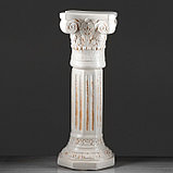 Подставка напольная "Колонна Акрополь", высокая, состаренная, 80 см, фото 2