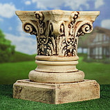 Садовая фигура "Колонна" композитная, шамот, 48 см, фото 2