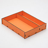 Ящик-коробка «Макарунас», оранжевый, 25,5 х 20 х 4,5 см, фото 3