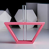 Рамка-ваза "Кораблик", 22 х 11,5 см, розовый, фото 2