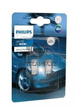 Philips LED T10 Ultinon Pro3000 SI 6000K (к-т) 11961U30CWB2 T10 W5W