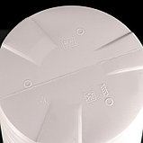 Кашпо со вставкой IDEA «Дюна», 42 л (8 л), цвет кремовый, фото 4