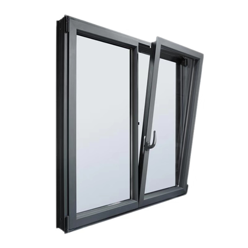 Поворотно-откидные алюминиевые окна - фото 1 - id-p88280544