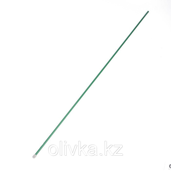 Колышек для подвязки растений, h = 200 см, d = 1 см, металл, зелёный, Greengo