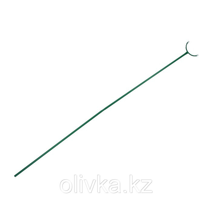 Опора для ветвей, h = 200 см, d = 1.6 см, металл, зелёная