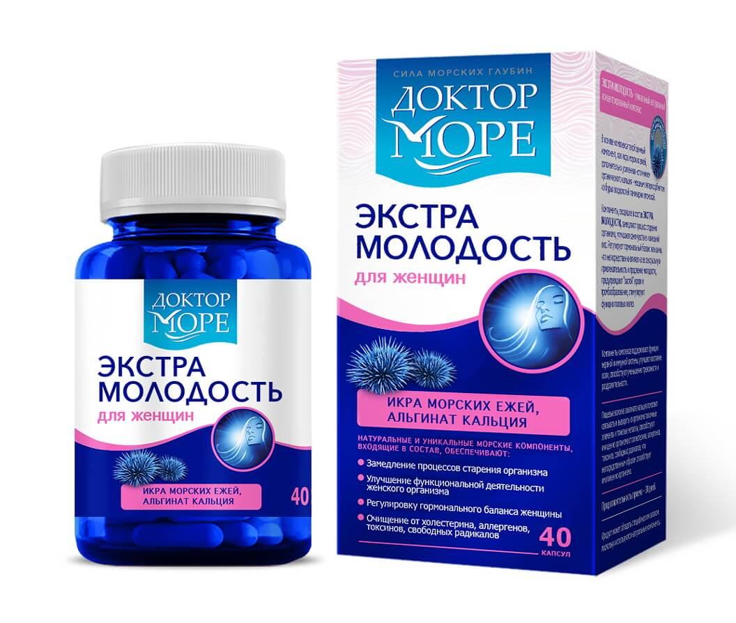 Экстра молодость для женщин 500мг №40 капс ДокторМоре
