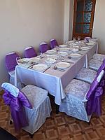Аренда чехлов и бантов на стулья