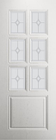 Дверь Остекленная «Премьер» цвет ясень белый, фото 2