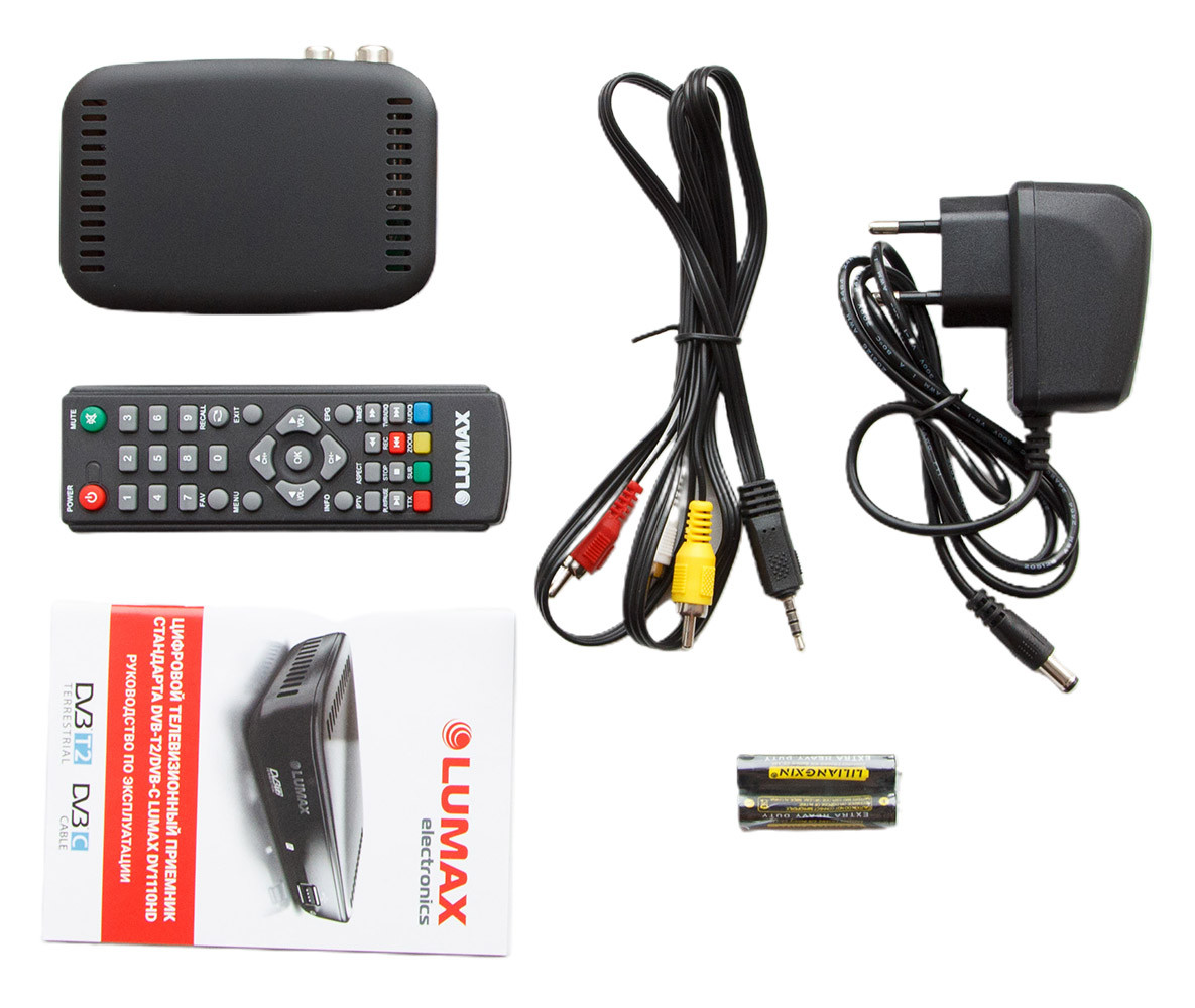 Цифровая ТВ приставка LUMAX DV1110HD, DVB-T2 - фото 5 - id-p88780140