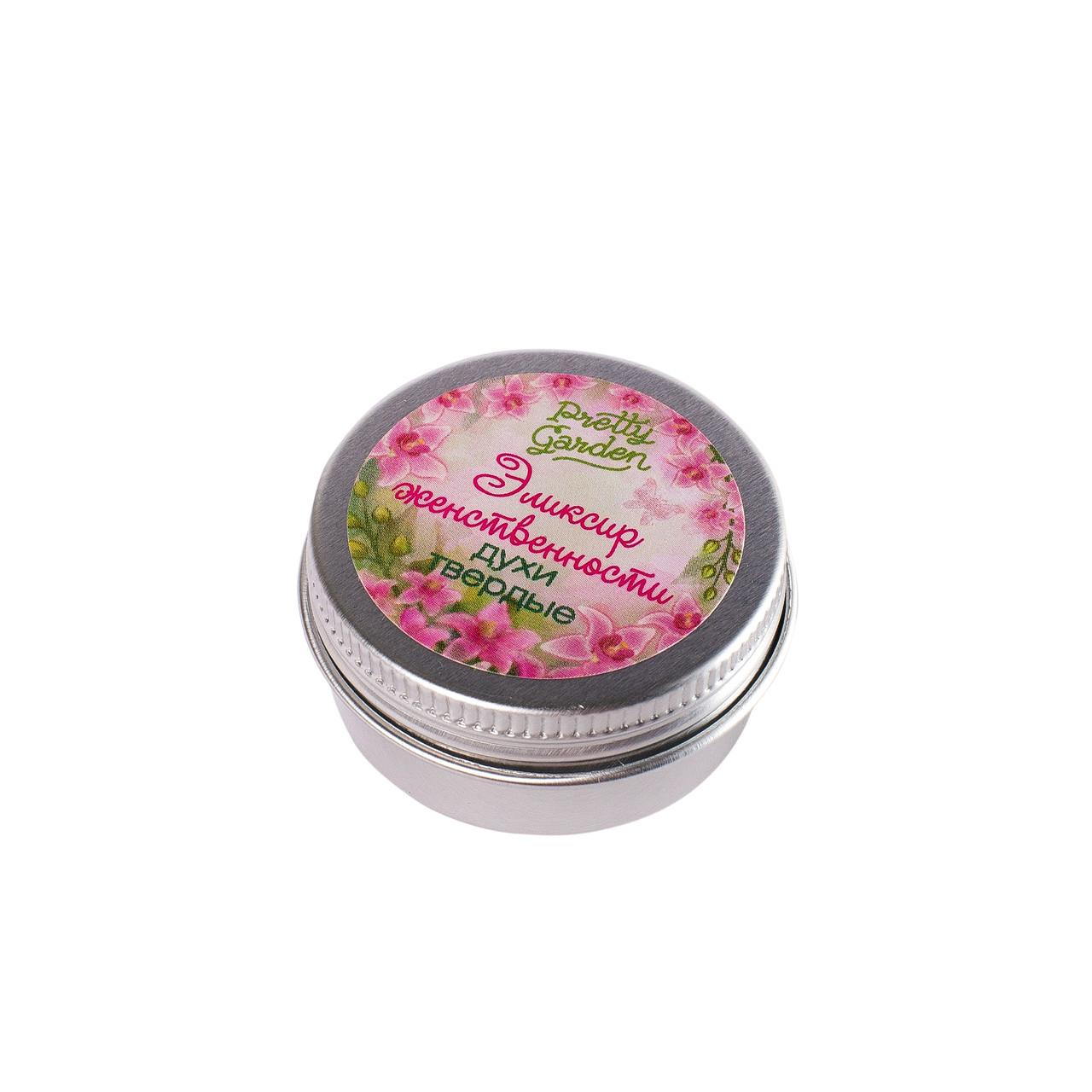 Твердые духи "Эликсир женственности" в баночке, 10 г, PRETTY GARDEN