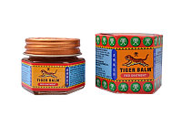 Тайский красный тигровый бальзам Tiger balm red ointment 10 гр