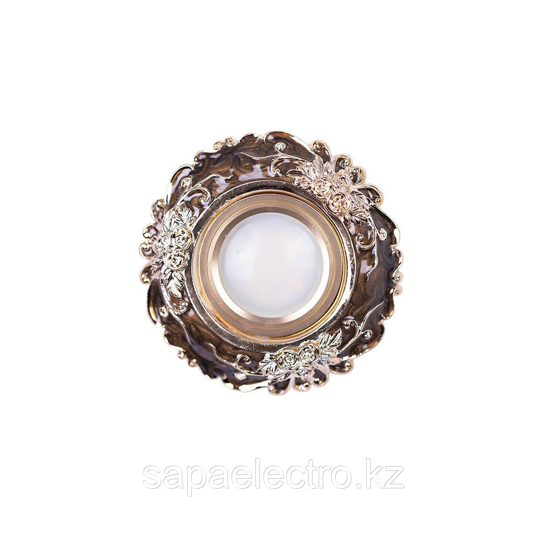 Spot MR16 YS5057 COFFEE+ GOLD  GU5.3 (TEKLED)100sh