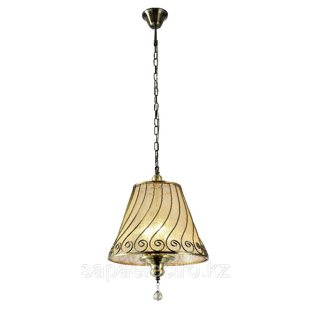 Lyustra 8660-3 3*E27 AMBER GLASS (TEKAVIZE) 1sht