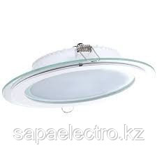 Sv-k DL LED GLASS ROUND PANEL 12W 3000K (TEKLED)40