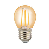 Lampa LED G45 AMBER 3.2W E27 2700K (TL)100sht