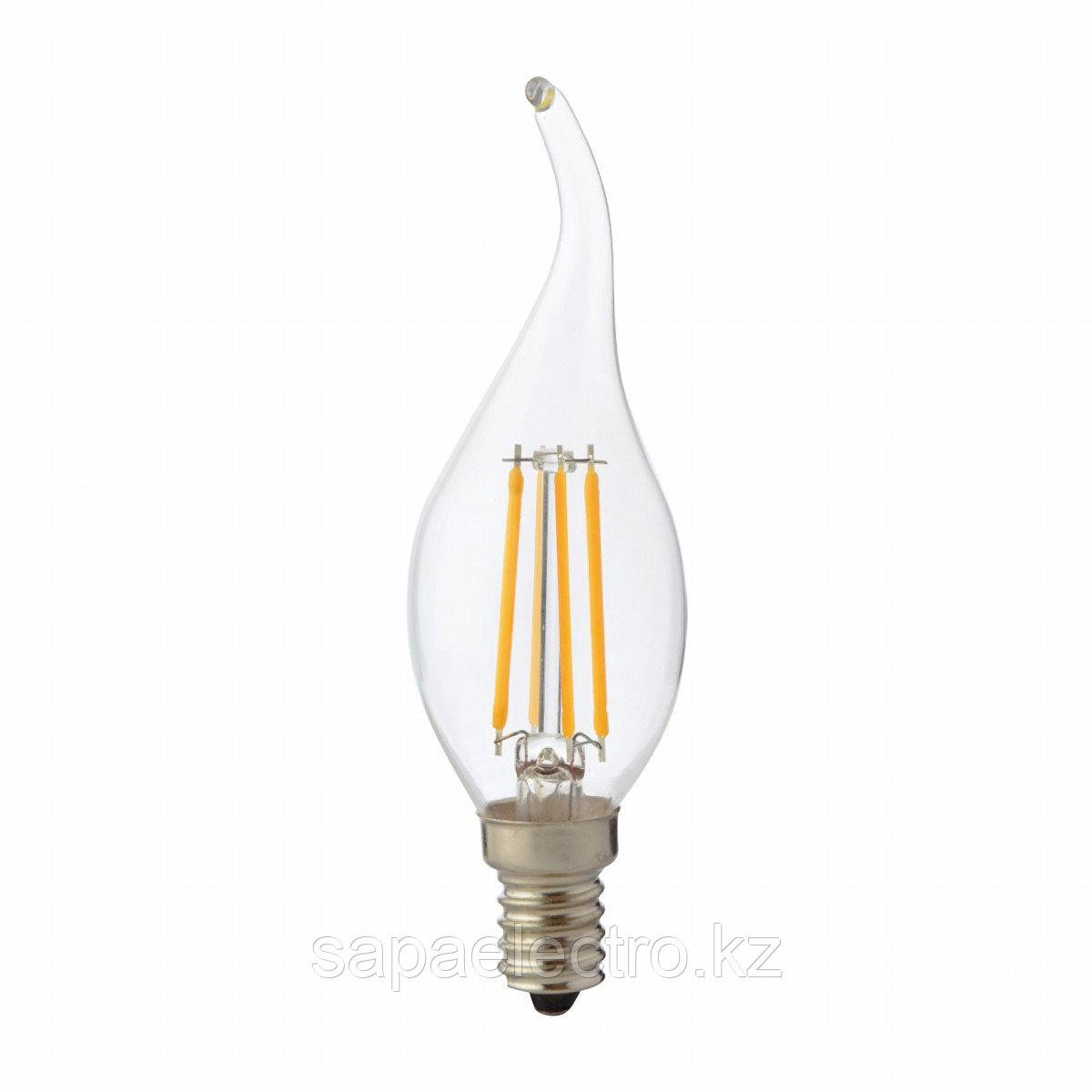 Lampa LED C35T 4W CLEAR E14 3000K (TL)100sh