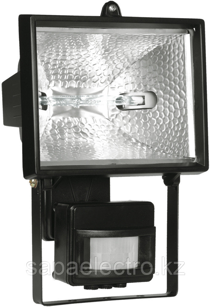 Прожектор галогенный ИО500Д (детектор) IP54 черный IEK - фото 1 - id-p88800192