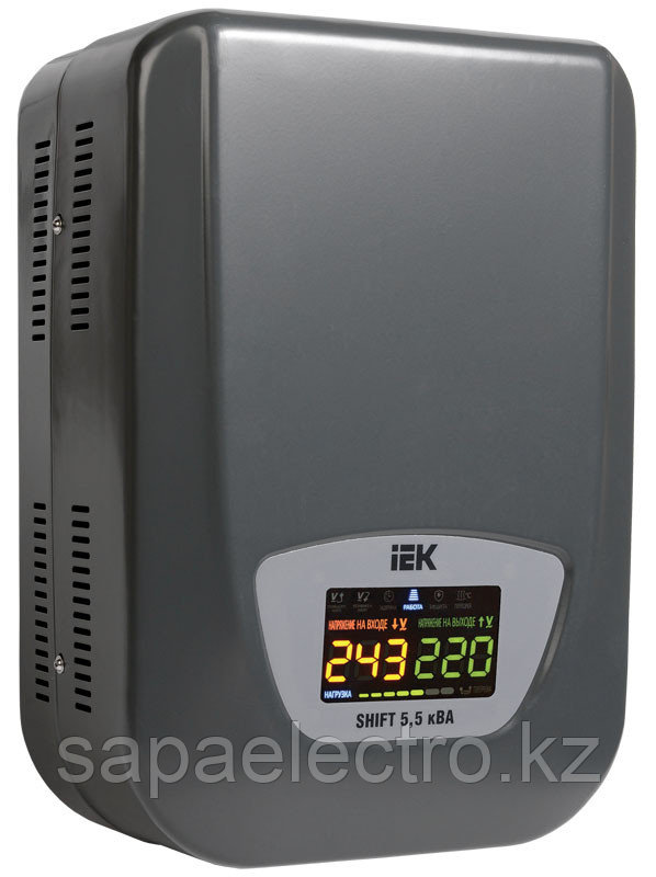 Стабилизатор напряжения настенный SHIFT 5,5кВА IEK