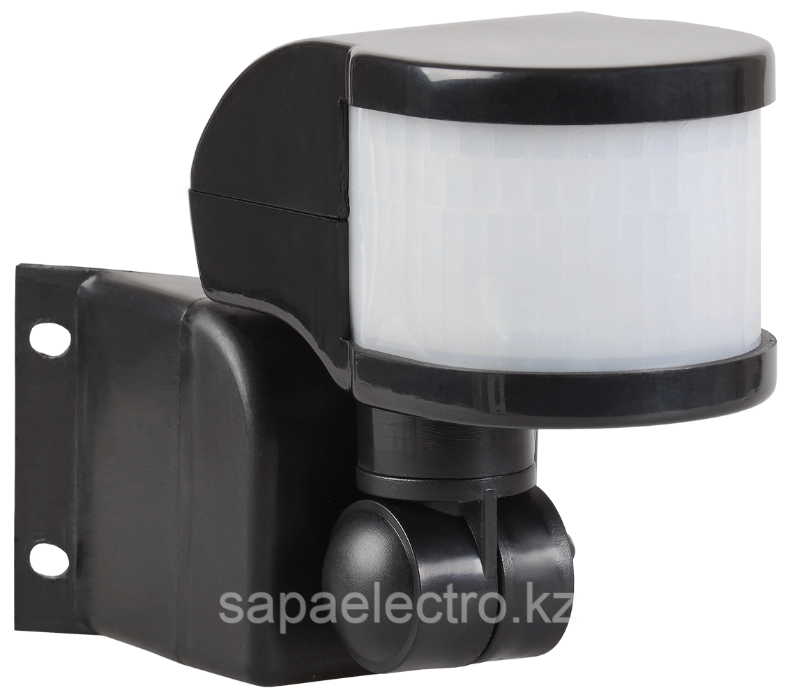 Датчик движения ДД-018В 1100Вт 270град 12м IP44 черный IEK