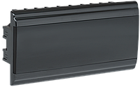 Корпус модульный пластиковый встраиваемый ЩРВ-П-18 PRIME черный IP41 IEK