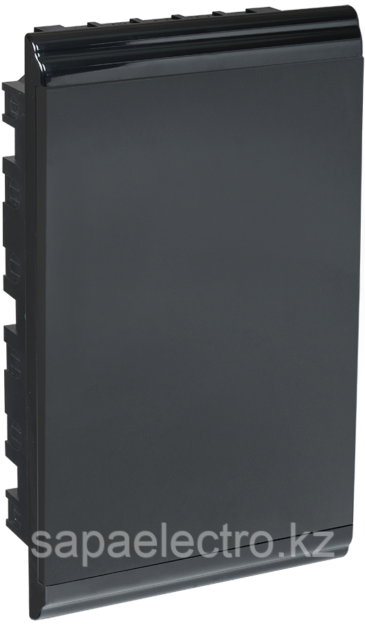 Корпус модульный пластиковый встраиваемый ЩРВ-П-36 PRIME черный IP41 IEK