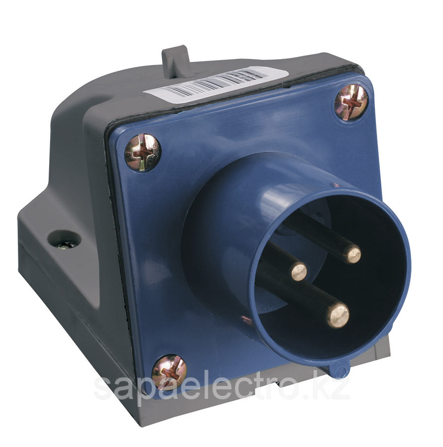 Вилка стационарная ССИ-513 2P+PE 16А 200-250В IP44 IEK