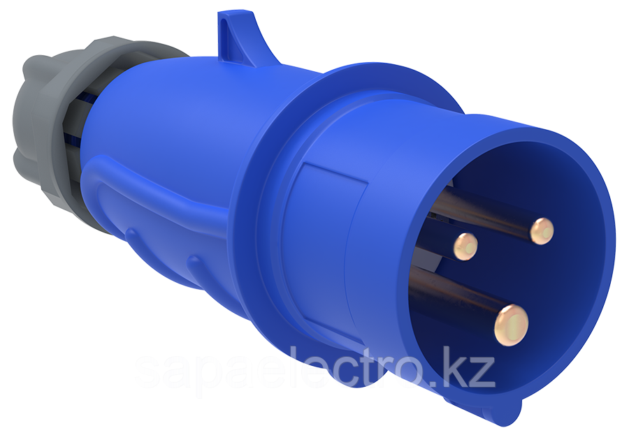 Вилка переносная ССИ-023 32А-6ч/200-250В 2P+PE IP44 MAGNUM IEK