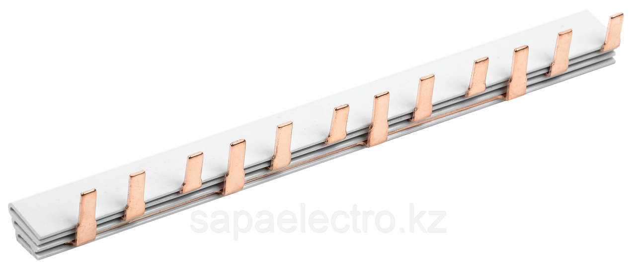 Шина соединительная типа PIN (12 штырей) 3Р 63А (22см) IEK