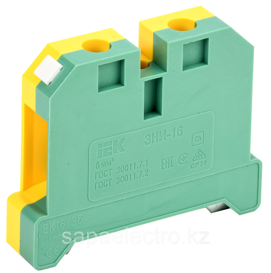 Зажим наборный ЗНИ-16PEN 16мм2 (JXB-земля) IEK