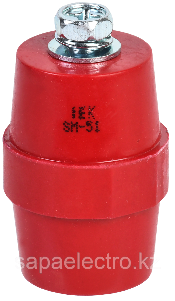 Изолятор SM51 (М8) силовой с болтом IEK
