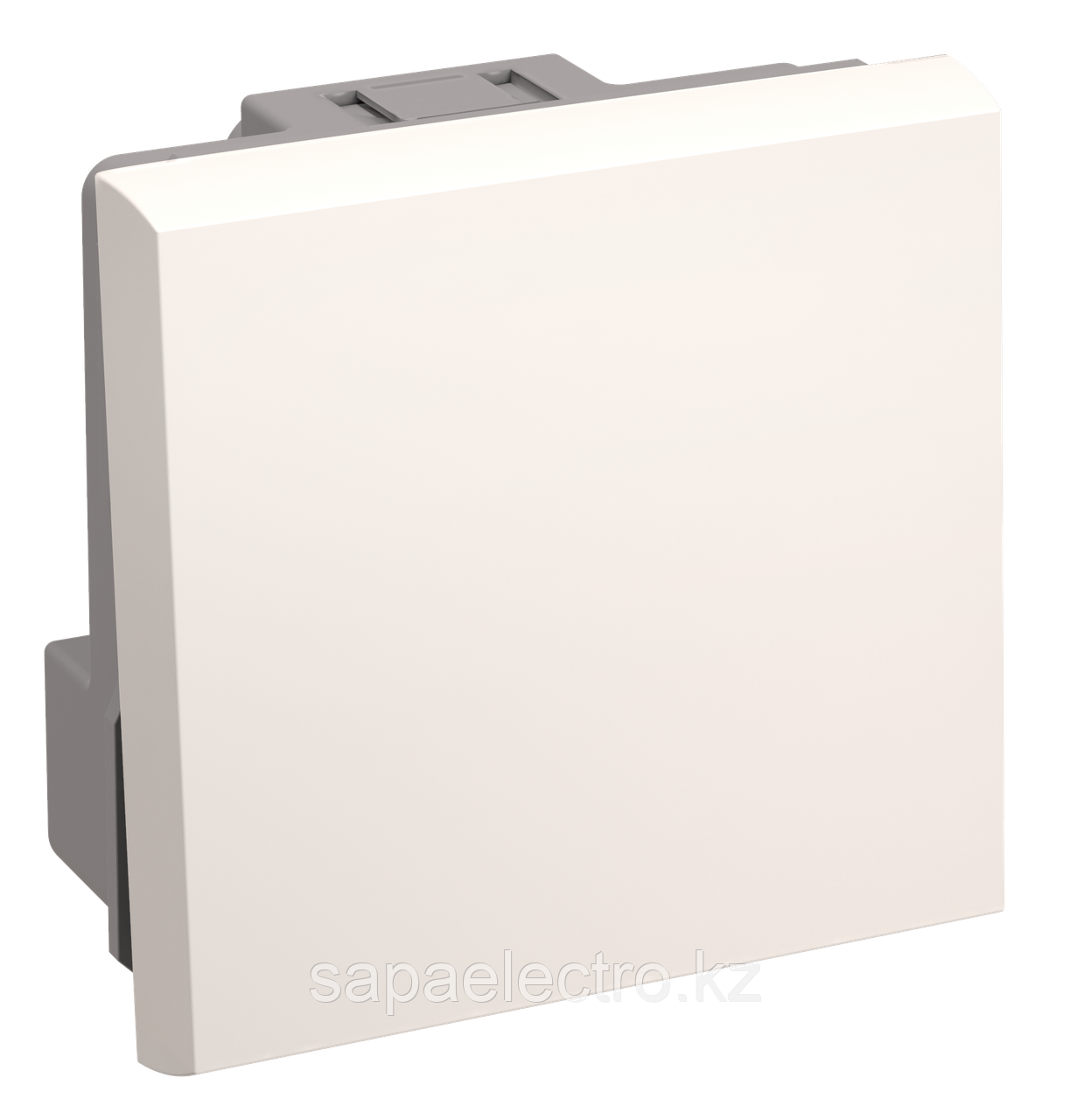 Выключатель проходной (переключатель) одноклавишный ВК4-21-00-П (на 2 модуля) ПРАЙМЕР белый IEK - фото 1 - id-p88798771