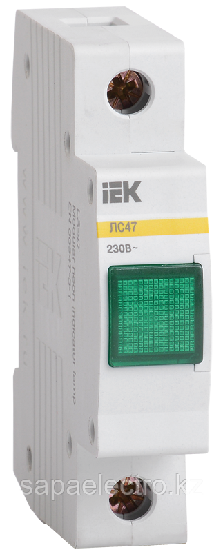 Лампа сигнальная ЛС-47 неон зеленая IEK