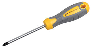 Отвертка крестовая MASTER Ph2х100мм IEK