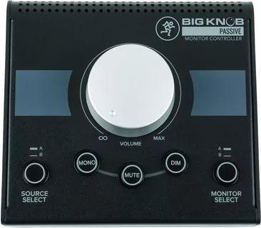 MACKIE Big Knob Passive Настольный регулятор уровня, мониторный переключатель, 2 стерео входа/2 стерео выхода - фото 3 - id-p88817317