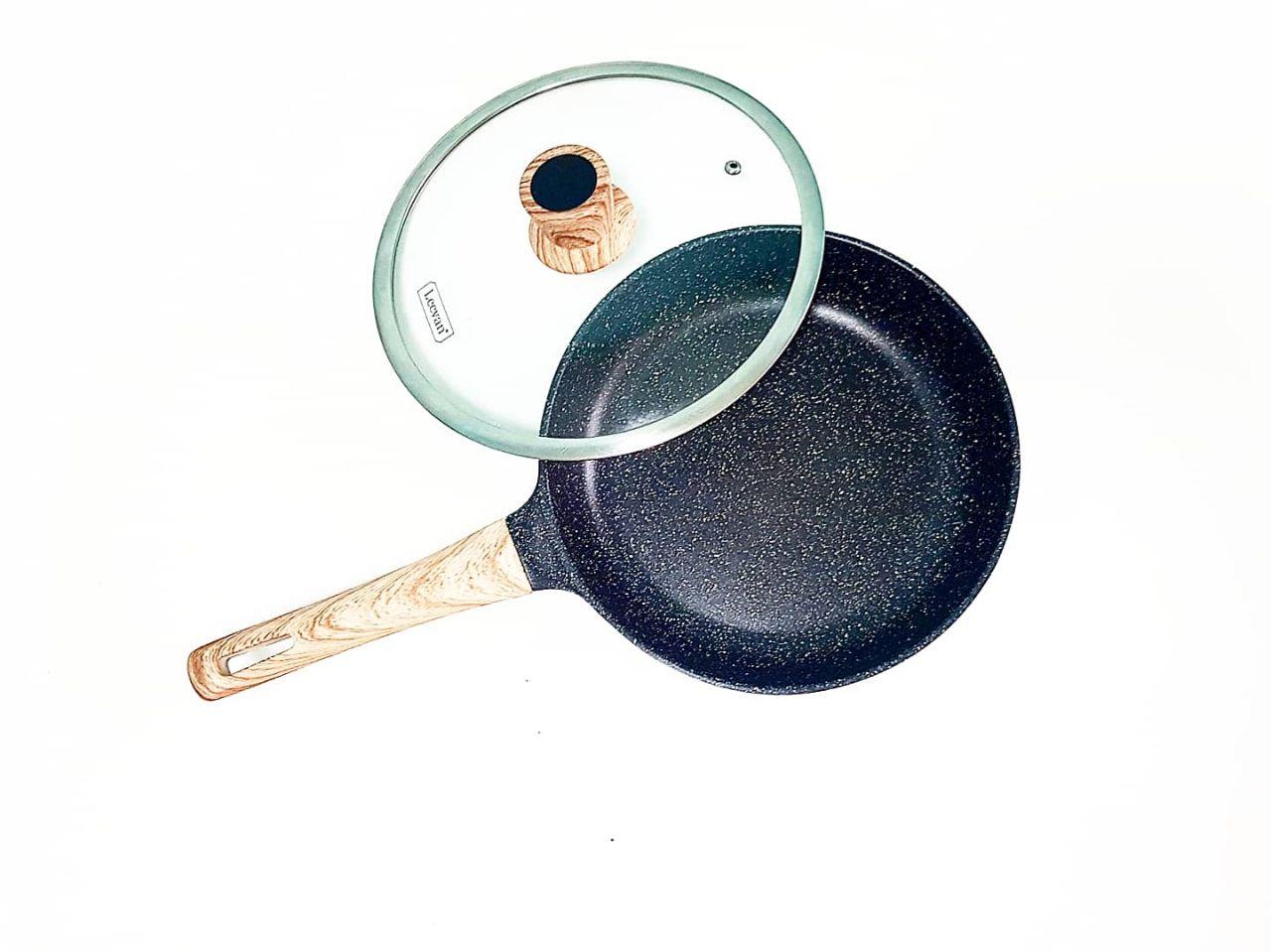 Сковорода Leevan 26см с каменным покрытием Fry Pan