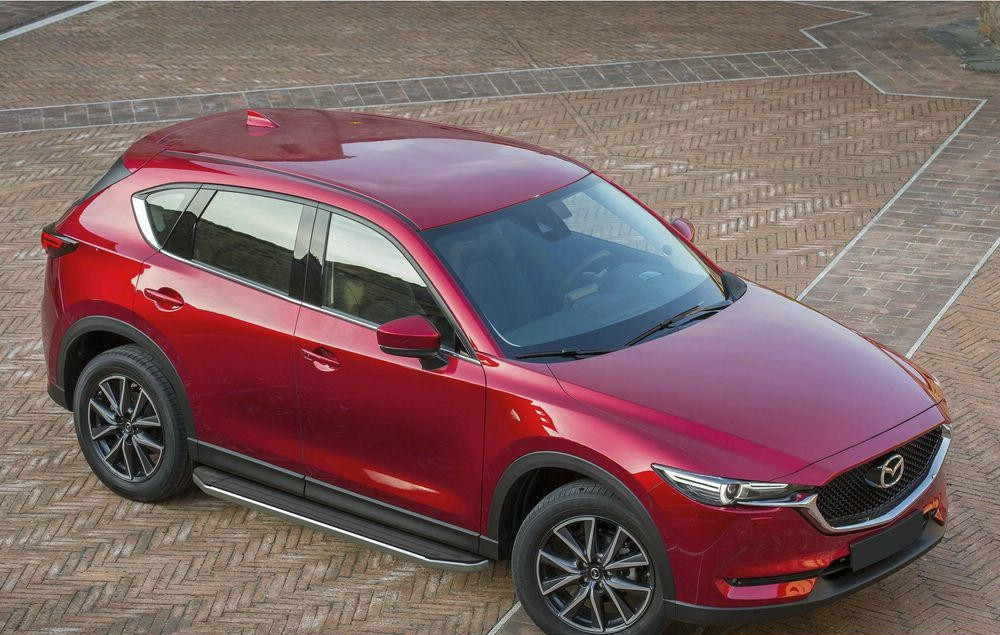 Пороги "Premium" Mazda CX-5 (2017-2021)