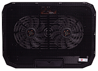 Охлаждающая подставка для ноутбука X-Game X6, 15,6", USB 2.0*2, Чёрный