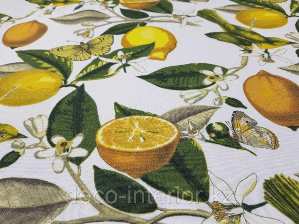 Ткань с фруктовым принтом и тефлоновой пропиткой для скатертей, фартуков, подушек, штор,обивки - фото 6 - id-p88821595