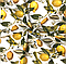 Ткань с принтом из лимонов для скатертей, салфеток и фартуков, фото 5