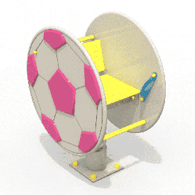 Качалка на пружине Мяч